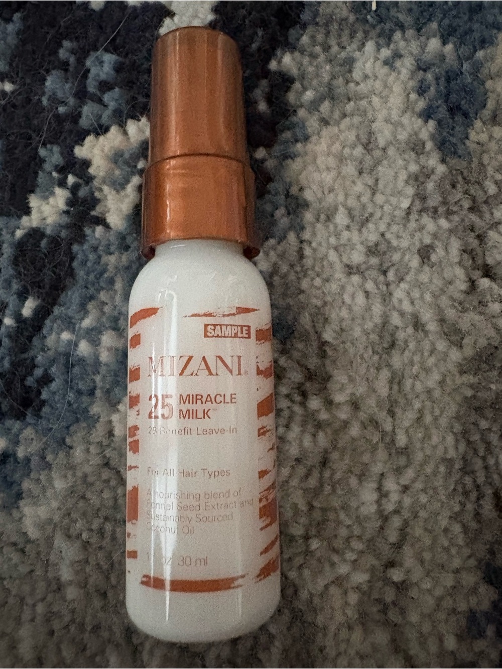 Mizani Miracle Milk Leave-In Hair Treatment – White & Copper Sample